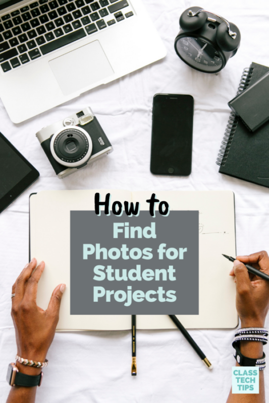 If you're wondering how to find photos for student projects, this post shows you how to make it happen by creating photo collections.
