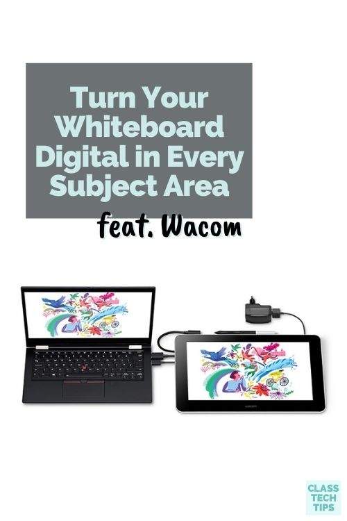 Learn how to turn your whiteboard digital in every subject area with two powerful tools from Wacom.