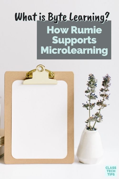 Learn how microlearning and byte learning experiences can support students in a variety of subject areas and take a look at a sample lesson.