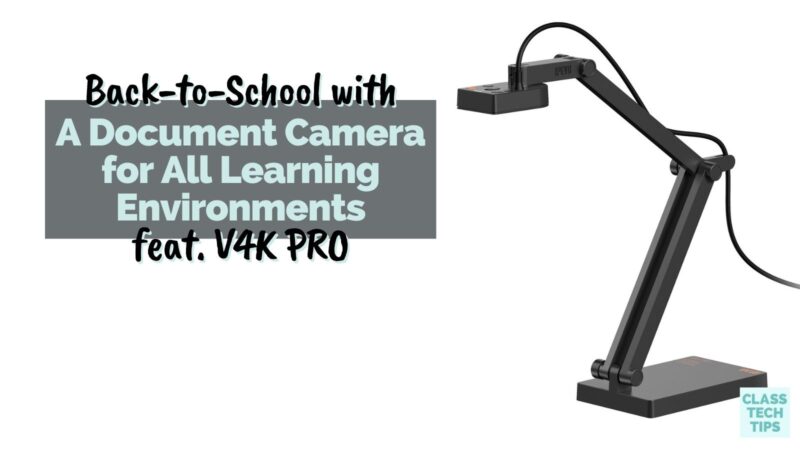 krom Transparant kader Back-to-School with a Document Camera for All Learning Environments - Class  Tech Tips