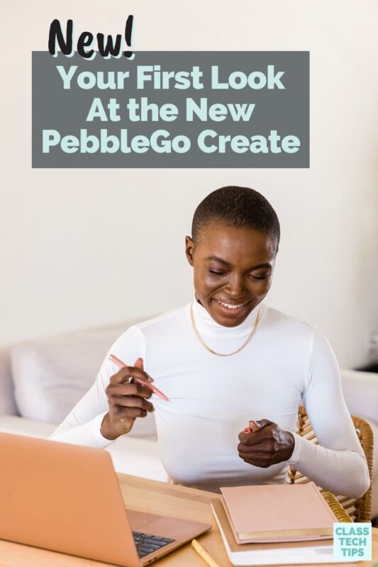 PebbleGo Create is a new tool that lets students share their learning authentically and creatively in response to their reading.