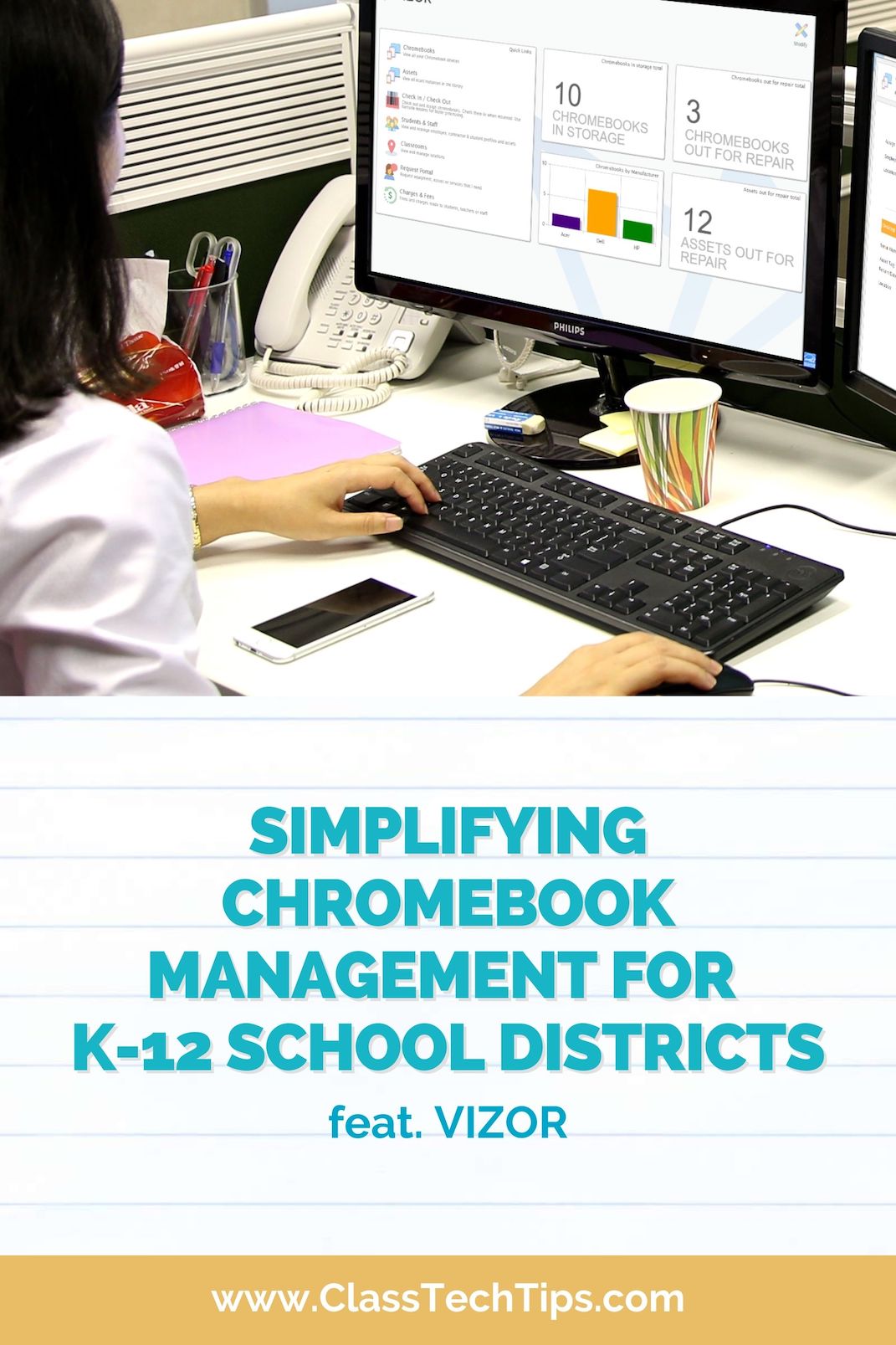Chromebooks are massively popular in U.S. schools, but Chromebook management can be a challenge. Learn how VIZOR supports device management.