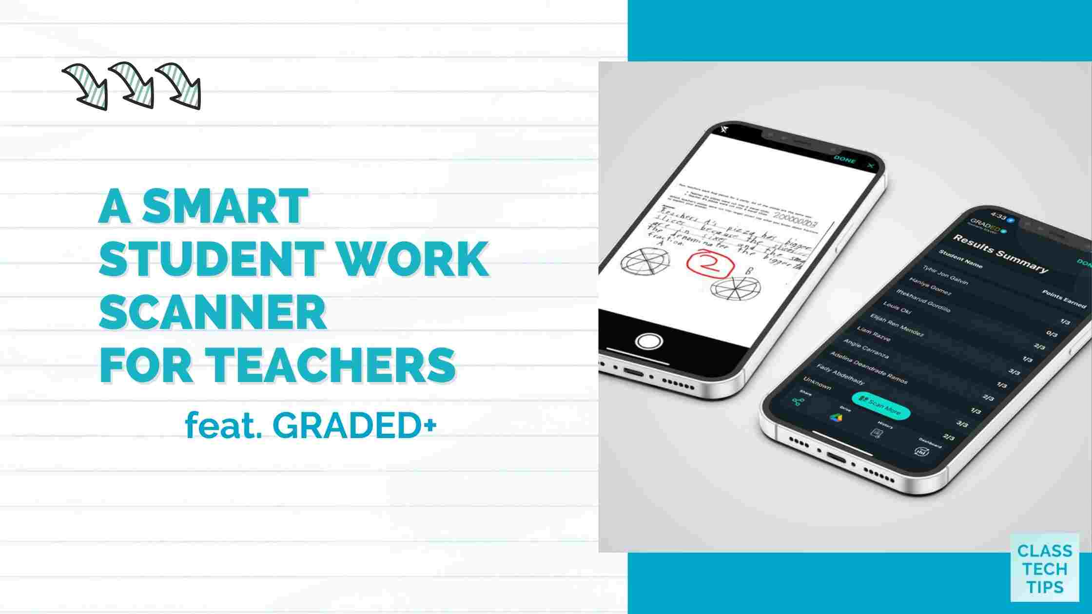 A Smart Student Work Scanner for Teachers