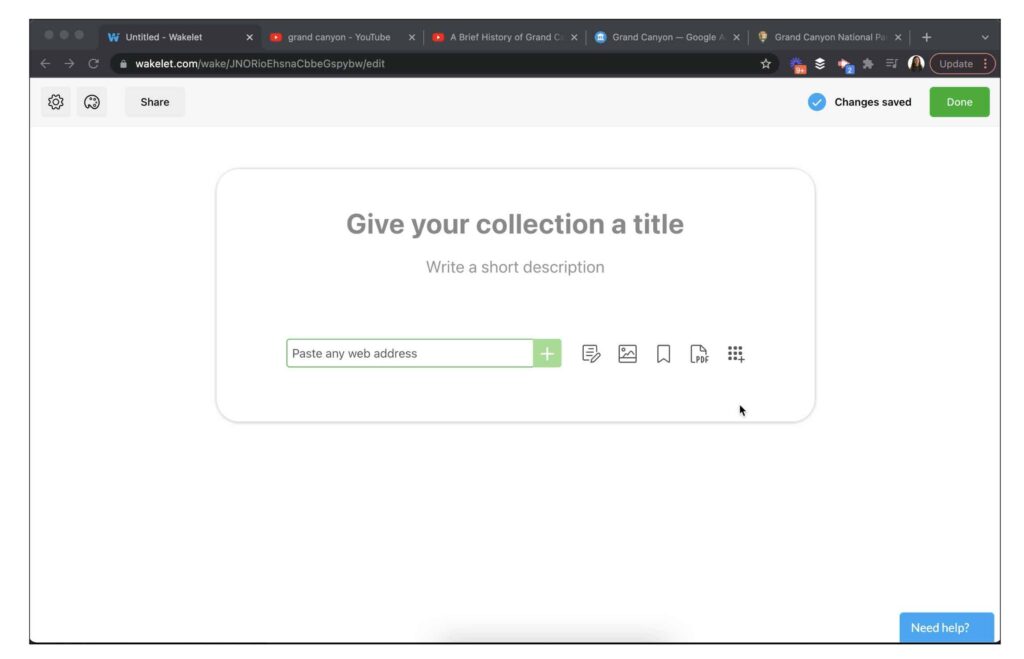 Collections for Students with Wakelet