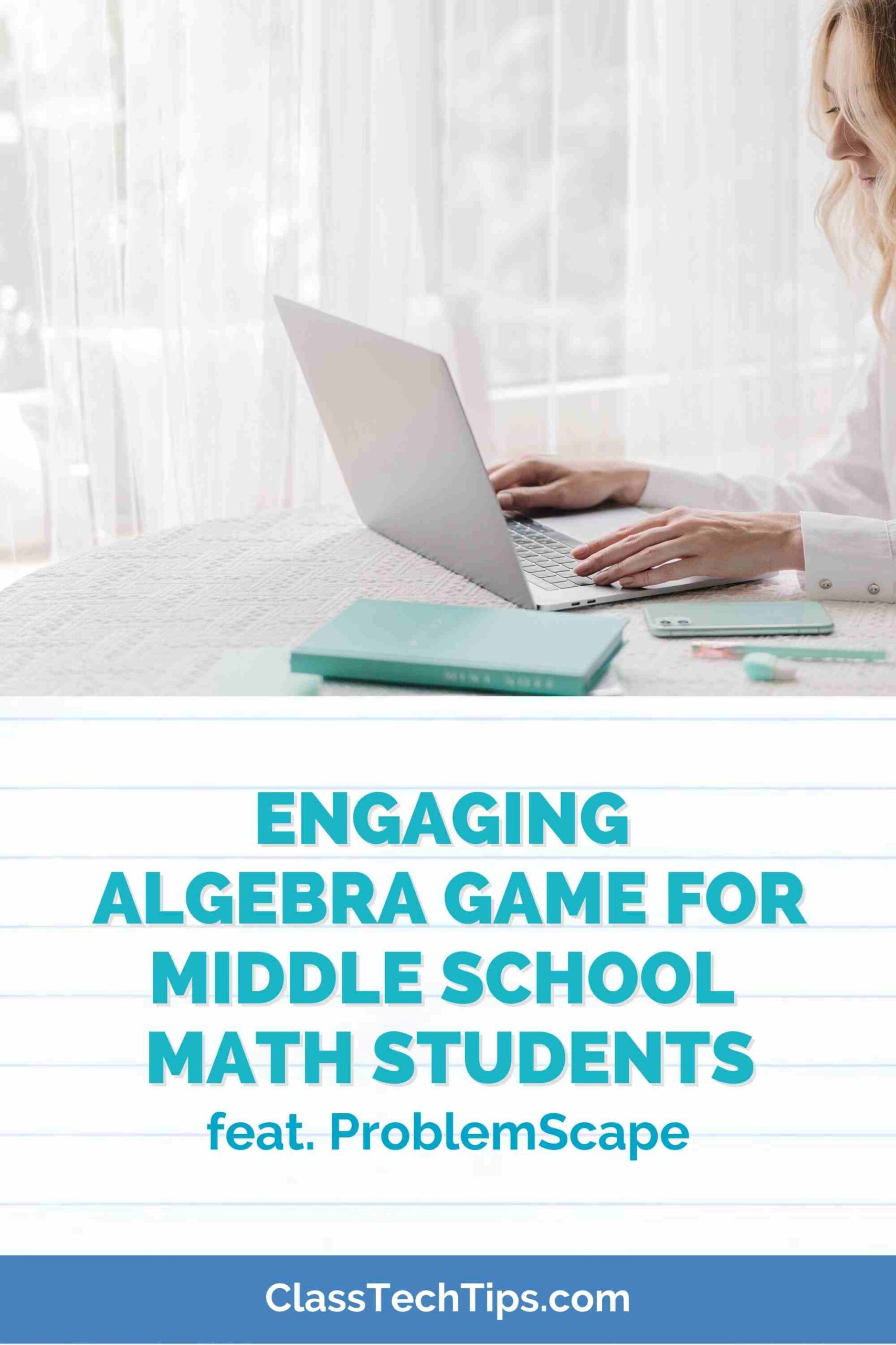 Algebra Game for Middle School Math Students Pinterest