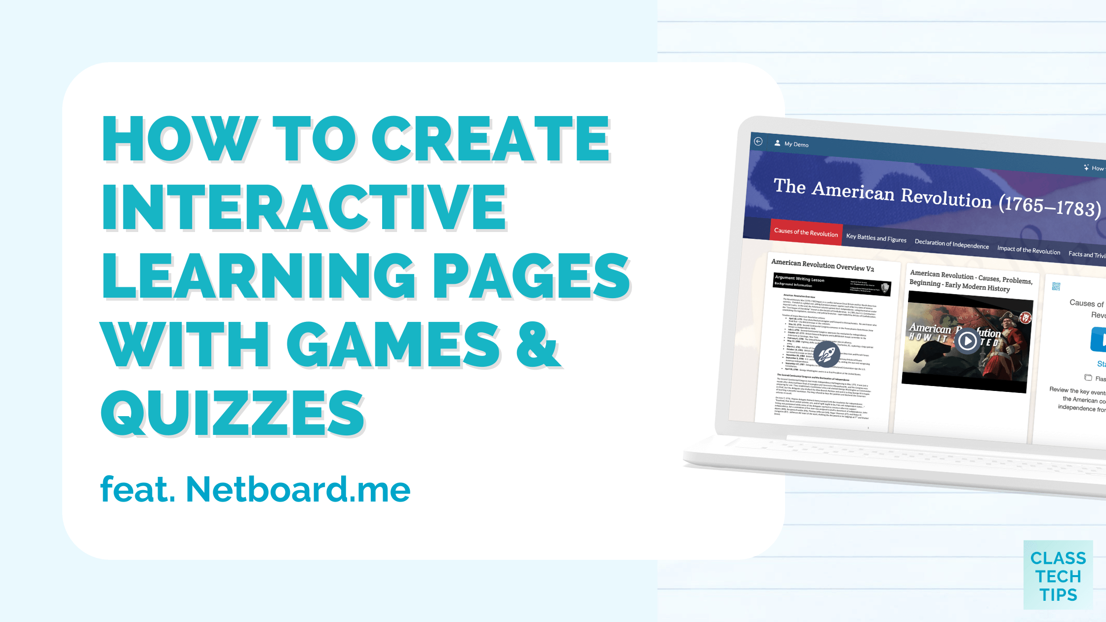 How to Create Interactive Learning Pages with Games and Quizzes - Class ...