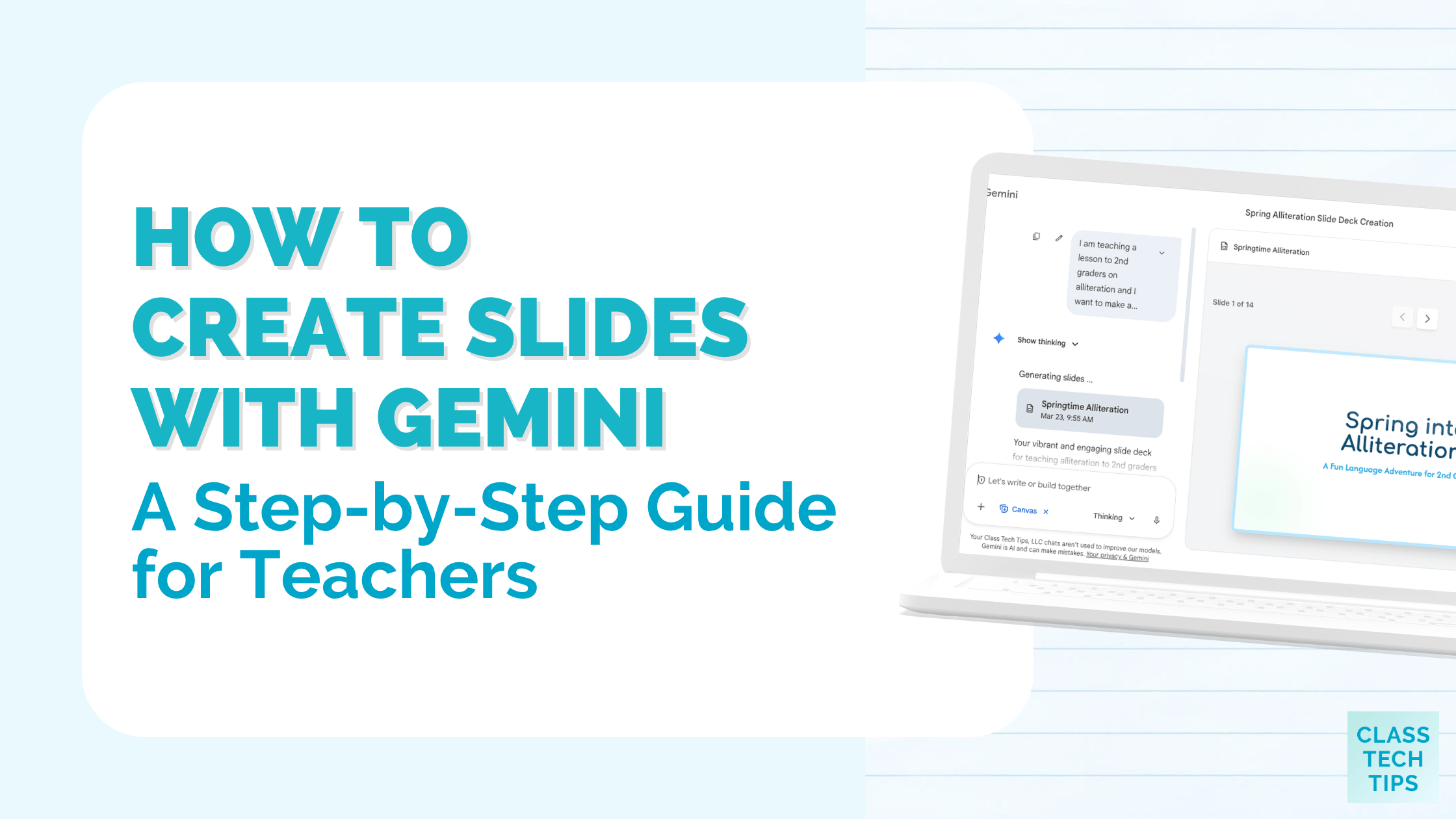 How to Create Slides with Gemini: A Step-by-Step Guide for Teachers ...